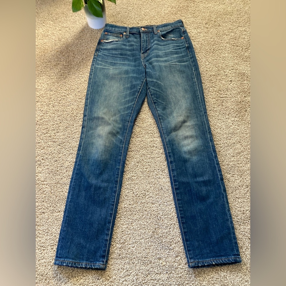 Madewell High rise Slim Boy Jeans Womens 26